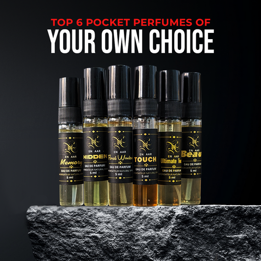 6 Pocket Perfume Of Your Choice (5ml)